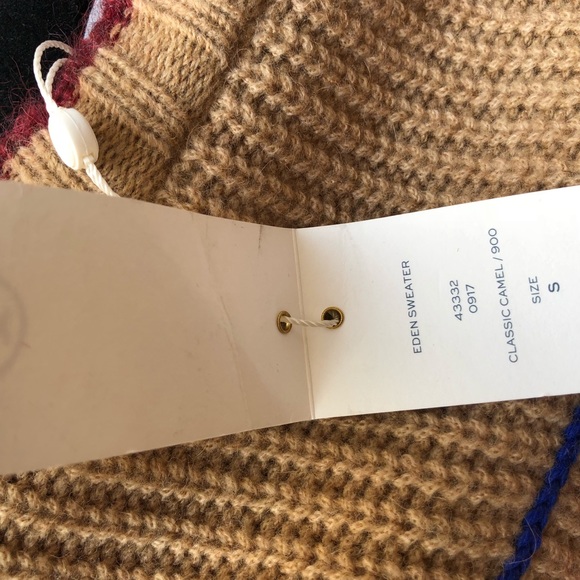 Tory Burch Eden Fringe Classic Knit Sweater - Picture 6 of 8